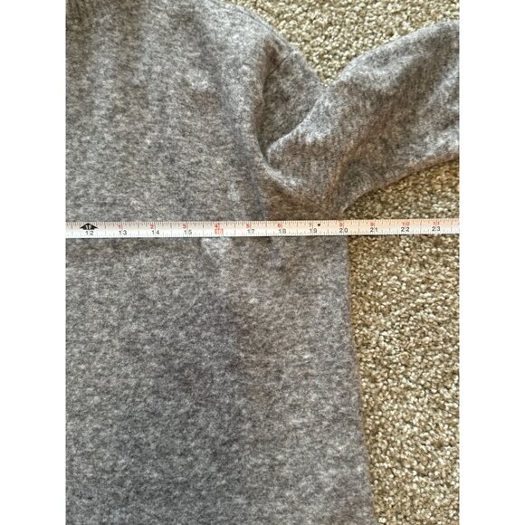 ATHLETA Transit Colorblock Merino Knit Wool Turtleneck Hi Low Sweater Small /L1 - Picture 8 of 8